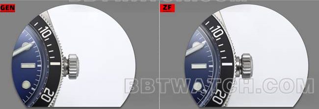 ZF厂帝舵碧湾7943顶级复刻手表对比正品区别外观对比图