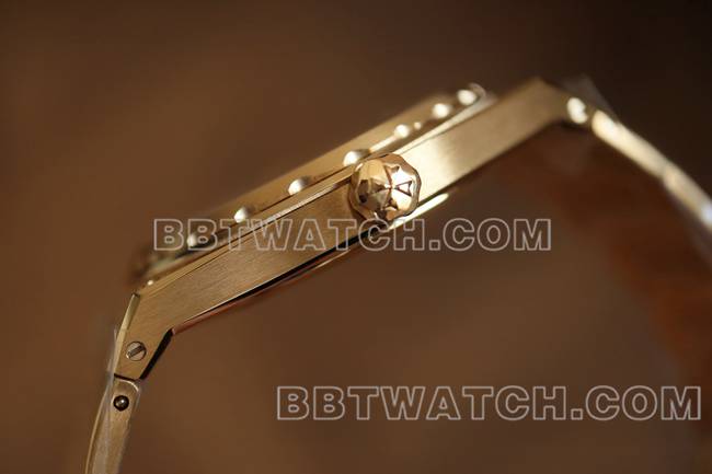 顶级复刻手表MX厂江诗丹顿历史名作金盘4200侧面实拍图