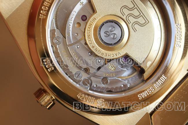 顶级复刻手表MX厂江诗丹顿历史名作金盘4200背面实拍图