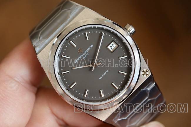 最优复刻手表MX厂江诗丹顿历史名作黑盘4200正面实拍图