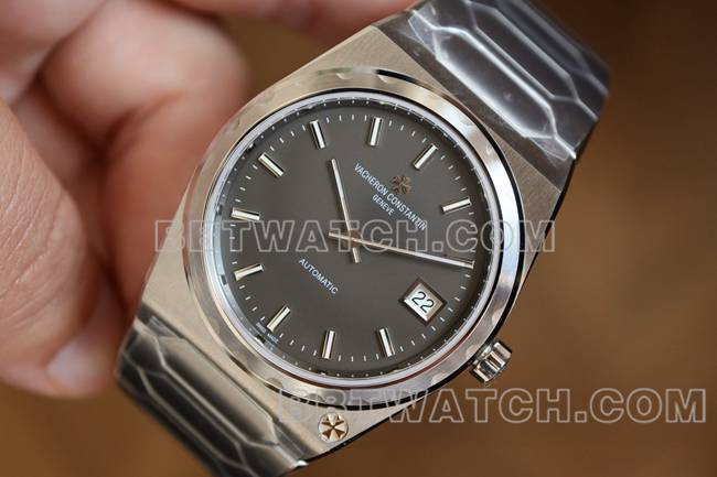 最优复刻手表MX厂江诗丹顿历史名作黑盘4200正面实拍图