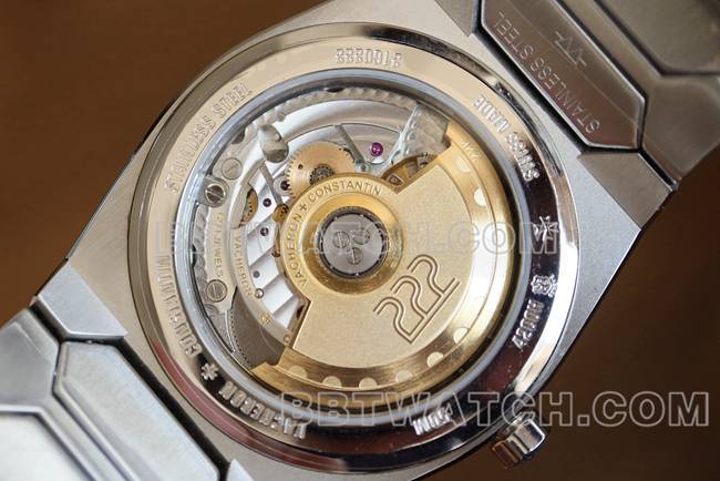 最优复刻手表MX厂江诗丹顿历史名作黑盘4200背面实拍图