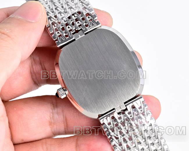 最优复刻手表百达翡丽GOLDEN ELLIPSE黑盘5738背面实拍图