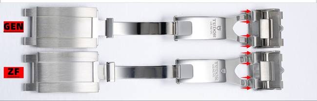 ZF厂帝舵碧湾7943顶级复刻手表对比正品区别外观对比图