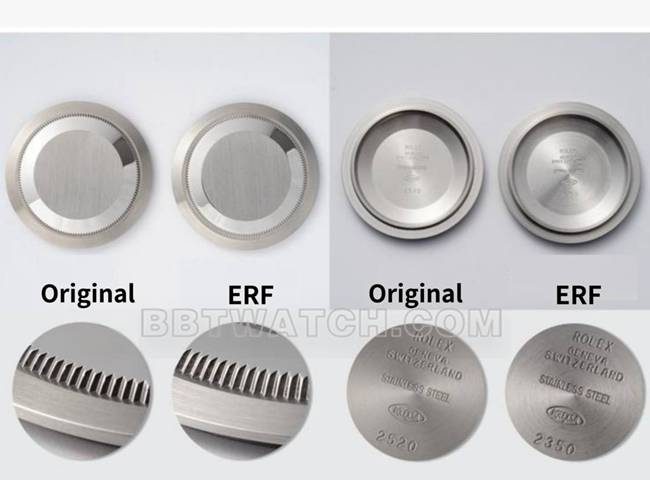 ERF厂劳力士格林尼治3285机芯顶级复刻手表对比正品区别外观实拍图
