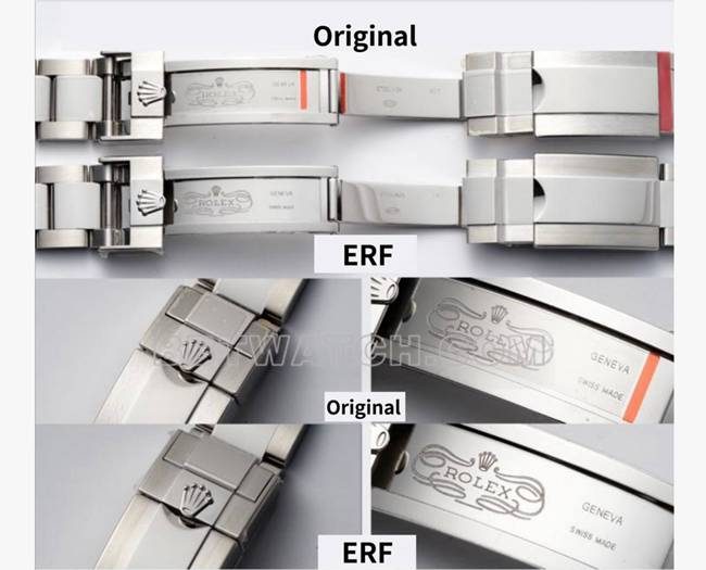 ERF厂劳力士格林尼治3285机芯顶级复刻手表对比正品区别外观实拍图