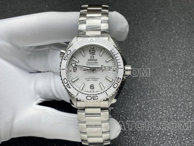 最优复刻手表VS厂海马白盘8800机械39.5mm正面实拍图