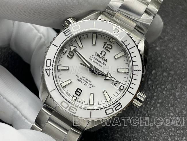 最优复刻手表VS厂海马白盘8800机械39.5mm正面实拍图