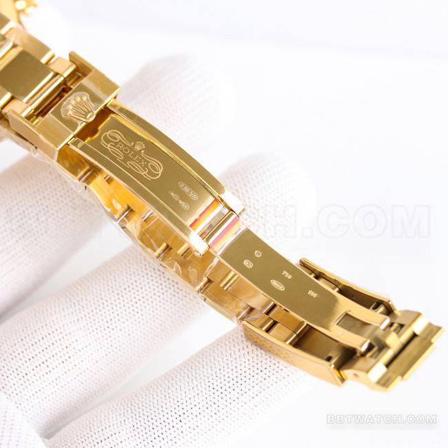 Top replica watch Daytona PPM factory Rolex white mother-of-pearl dial 4130 mechanical clasp real shot