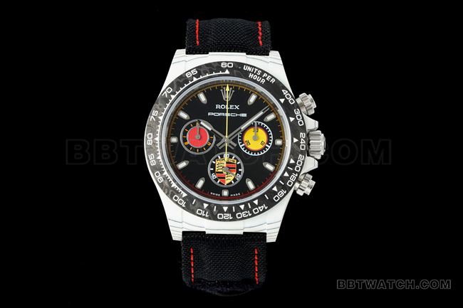 ANT Factory Rolex Daytona Black Dial 4130 Front Real Shot