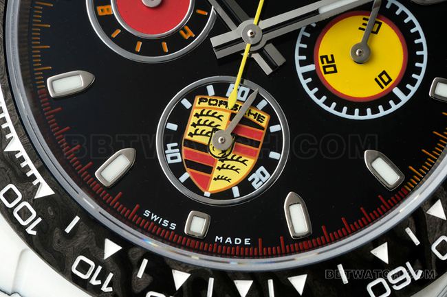ANT Factory Rolex Daytona Black Dial 4130 Front Real Shot