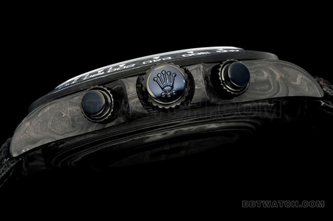 Photos réelles de profil de la réplique haut de gamme de la Rolex Daytona à cadran blanc 4130 de l'usine ANT