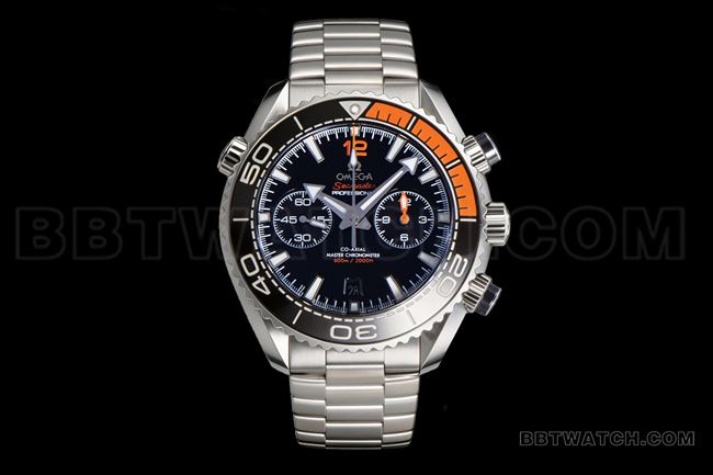 Super Clone Watch N Factory Omega Seamaster 600m Black Dial Front Real Shot