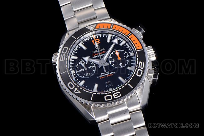 Super Clone Watch N Factory Omega Seamaster 600m Black Dial Front Real Shot