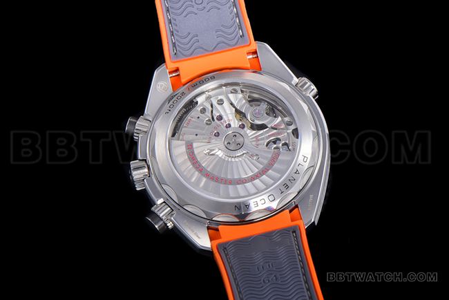 N1 Factory Seamaster Omega 600m Grey Dial Rubber Strap Real Shots from the Back