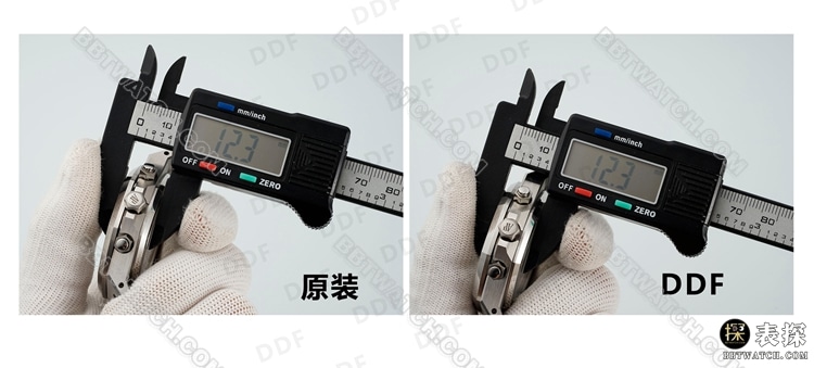 DDF厂爱彼皇家橡树26240顶级复刻手表对比正品评测厚度实拍图